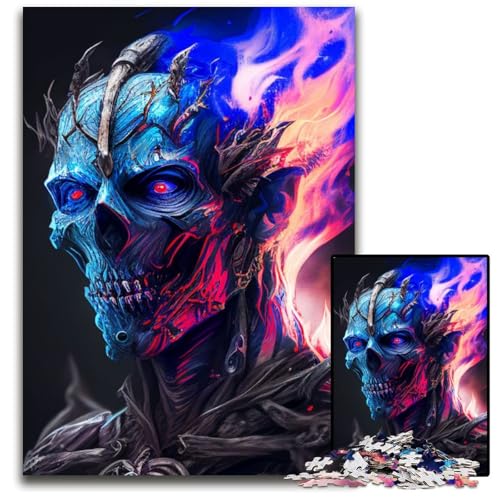 Puzzle für Erwachsene, 1000 Teile, Draugr Undead Puzzles für Erwachsene, Hochschwieriges Denkspiel für Jugendliche, 50x75cm von LGSHENG