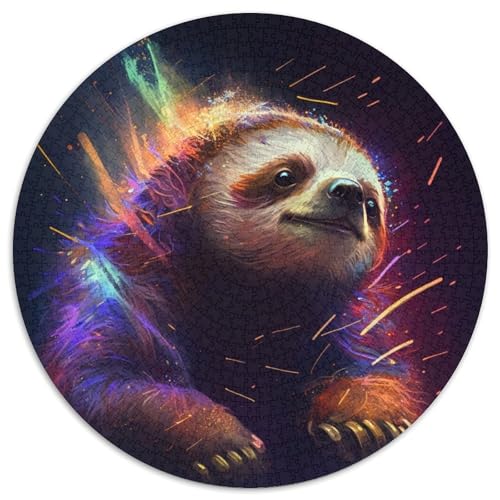 Puzzle für Erwachsene, 1000 Teile, Fantasie-Faultier, Kartonpuzzle, Denkspiel für Teenager, 67,5 x 67,5 cm Puzzle für Erwachsene, 1000 Teile, Fantasie-Faultier, Kartonpuzzle, Denkspiel für Teenager, 67,5 x 67,5 cm von LGSHENG