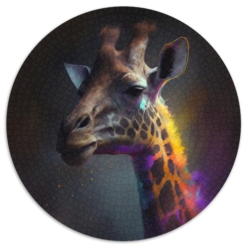 Puzzle für Erwachsene, 1000 Teile, Fantasie-Giraffe, schwierige Puzzles für Erwachsene, perfekt als Geburtstags-, Weihnachts, 67,5 x 67,5 cm Puzzle für Erwachsene, 1000 Teile, Fantasie-Giraffe, schwierige Puzzles für Erwachsene, perfekt als Geburtstags-, Weihnachts, 67,5 x 67,5 cm von LGSHENG