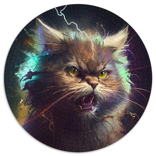 Puzzle für Erwachsene, 1000 Teile, Fantasie-Katzen-Puzzle aus Karton, Denkspiel für Teenager, 67,5 x 67,5 cm Puzzle für Erwachsene, 1000 Teile, Fantasie-Katzen-Puzzle aus Karton, Denkspiel für Teenager, 67,5 x 67,5 cm von LGSHENG