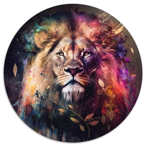 Puzzle für Erwachsene, 1000 Teile, Fantasie-Löwe, 1000-teiliges Puzzle, perfekt für Teenager und Familienspaß, Geburtstag, 67,5 x 67,5 cm Puzzle für Erwachsene, 1000 Teile, Fantasie-Löwe, 1000-teiliges Puzzle, perfekt für Teenager und Familienspaß, Geburtstag, 67,5 x 67,5 cm von LGSHENG