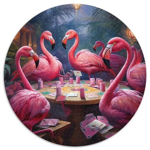 Puzzle für Erwachsene, 1000 Teile, Flamingos Spielen Poker, Unmögliches Puzzle für Erwachsene, perfektes Weihnachts- und Neujahrsgeschenk, Feiertagsgeschenk, 67,5 x 67,5 cm Puzzle für Erwachsene, 1000 Teile, Flamingos Spielen Poker, Unmögliches Puzzle für Erwachsene, perfektes Weihnachts- und Neujahrsgeschenk, Feiertagsgeschenk, 67,5 x 67,5 cm von LGSHENG