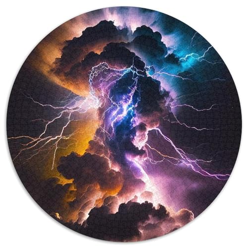 Puzzle für Erwachsene, 1000 Teile, Galaxie-Blitz, Kartonpuzzle, farbenfrohe Heimdekoration und interaktives Familienspiel, 67,5 x 67,5 cm Puzzle für Erwachsene, 1000 Teile, Galaxie-Blitz, Kartonpuzzle, farbenfrohe Heimdekoration und interaktives Familienspiel, 67,5 x 67,5 cm von LGSHENG