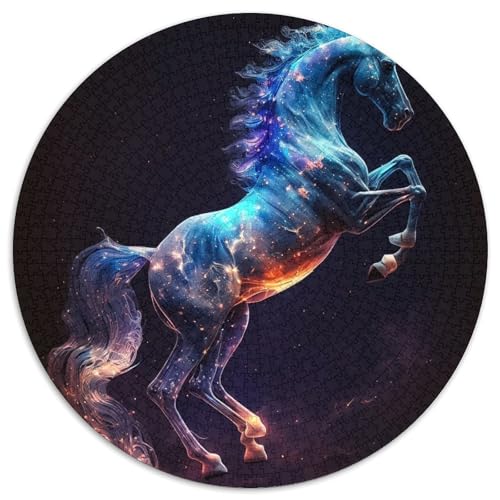 Puzzle für Erwachsene, 1000 Teile, Galaxie-Pferd, Kartonpuzzle, Denkspiel für Teenager, 67,5 x 67,5 cm Puzzle für Erwachsene, 1000 Teile, Galaxie-Pferd, Kartonpuzzle, Denkspiel für Teenager, 67,5 x 67,5 cm von LGSHENG