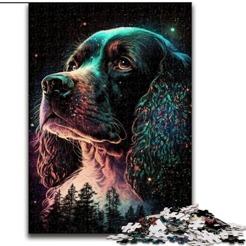 Puzzle für Erwachsene, 1000 Teile, Galaxie-Planeten-Puzzle, pädagogisches Denkspiel, künstlerische Heim- und Bürodekoration, ab 14 Jahren (Größe: 50x75cm) von LGSHENG