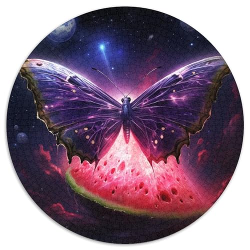 Puzzle für Erwachsene, 1000 Teile, Galaxie-Schmetterling, 1000-teiliges Puzzle für Erwachsene, ideales Weihnachts- oder Geburtstagsgeschenk, Partyspiel-Spielzeug (67,5 x 67,5 cm) von LGSHENG