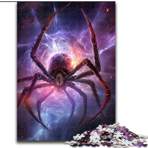Puzzle für Erwachsene, 1000 Teile, Galaxien, Spinnen, anspruchsvolles Denkspiel für Teenager, Spaß für den Spieleabend mit der Familie (Größe: 26x38cm) von LGSHENG