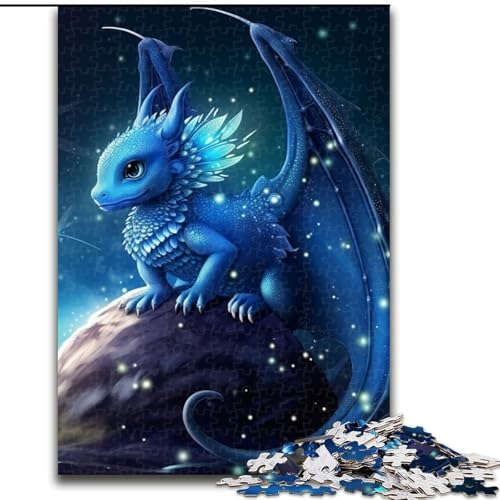 Puzzle für Erwachsene, 1000 Teile, Galaxy Dragon Baby Puzzle, Familienbindungsaktivität, einzigartiges Geschenk für Feiertage und Geburtstage (Größe: 26x38cm) von LGSHENG