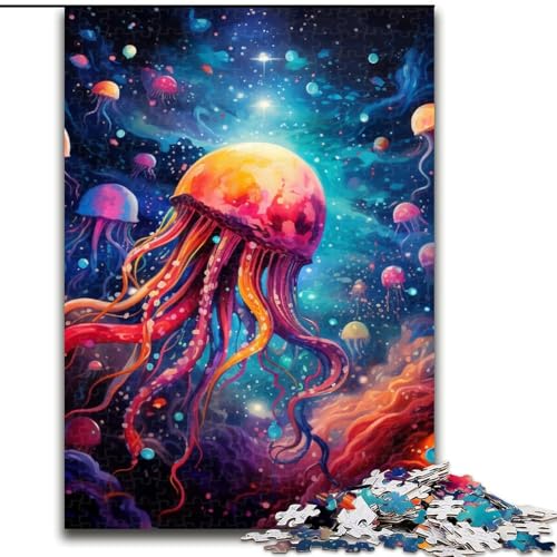 Puzzle für Erwachsene, 1000 Teile, Galaxy Octopus Puzzle, interaktives Familienspiel, ideal für Teenager, Denksport-Geschenk (Größe: 50x75cm) von LGSHENG