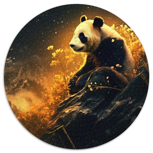 Puzzle für Erwachsene, 1000 Teile, Galaxy Panda, Familienaktivitätsspiel für Teenager, anspruchsvolles Denkspiel (67,5 x 67,5 cm) von LGSHENG