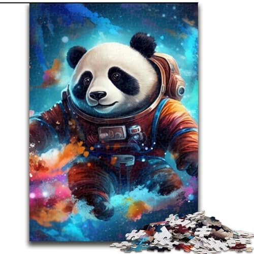 Puzzle für Erwachsene, 1000 Teile, Galaxy Panda Puzzle, anspruchsvolles Denkspiel für Teenager, perfekt als Heimdekoration oder Geschenk (Größe: 50x75cm) von LGSHENG