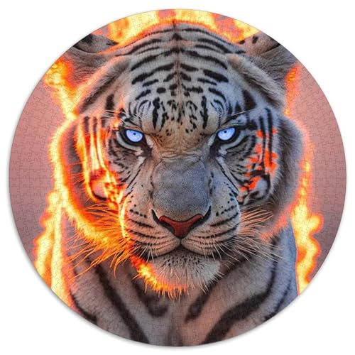 Puzzle für Erwachsene, 1000 Teile, Gefangene Feuertiger, Kartonpuzzle, Denkspiel für Teenager, 67,5 x 67,5 cm Puzzle für Erwachsene, 1000 Teile, Gefangene Feuertiger, Kartonpuzzle, Denkspiel für Teenager, 67,5 x 67,5 cm von LGSHENG