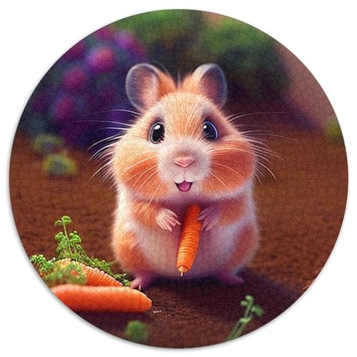 Puzzle für Erwachsene, 1000 Teile, Hamster-Puzzle aus Pappe, Denkspiel für Teenager, 67,5 x 67,5 cm Puzzle für Erwachsene, 1000 Teile, Hamster-Puzzle aus Pappe, Denkspiel für Teenager, 67,5 x 67,5 cm von LGSHENG