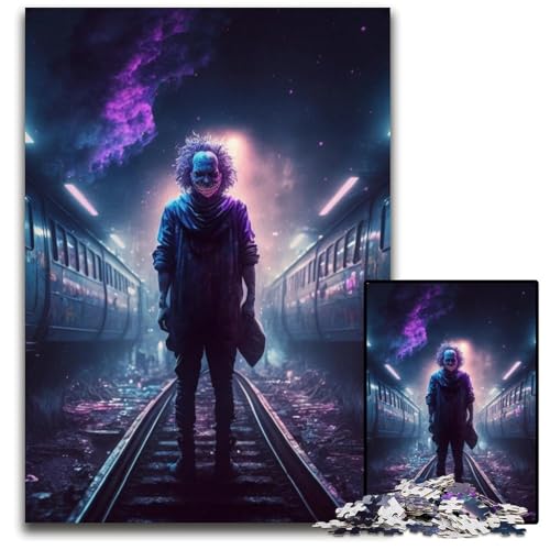 Puzzle für Erwachsene, 1000 Teile, Killer-Puzzle, farbenfrohe Heimdekoration und interaktives Familienspiel, 26x38cm Puzzle für Erwachsene, 1000 Teile, Killer-Puzzle, farbenfrohe Heimdekoration und interaktives Familienspiel, 26x38cm von LGSHENG