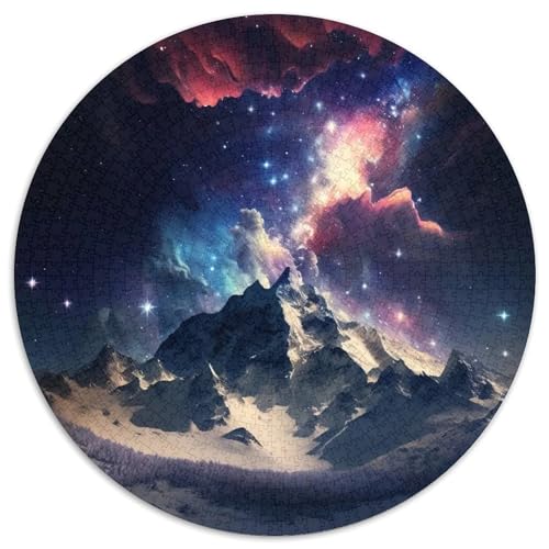 Puzzle für Erwachsene, 1000 Teile, Landschaft auf einem außerirdischen Planeten, Papppuzzle, Denkspiel für Teenager, 67,5 x 67,5 cm von LGSHENG