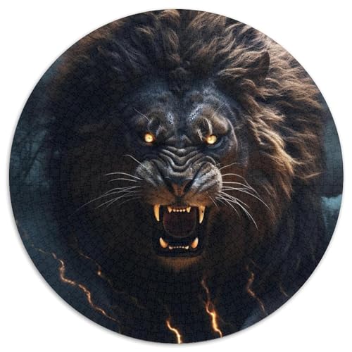 Puzzle für Erwachsene, 1000 Teile, Lightning Lions, 1000-teiliges Puzzle, perfekt für Teenager und Familienspaß, Geburtstag, 67,5 x 67,5 cm Puzzle für Erwachsene, 1000 Teile, Lightning Lions, 1000-teiliges Puzzle, perfekt für Teenager und Familienspaß, Geburtstag, 67,5 x 67,5 cm von LGSHENG