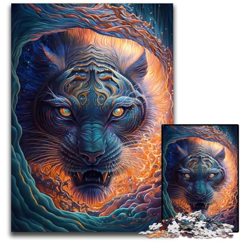 Puzzle für Erwachsene, 1000 Teile, Luchs-Puzzle für Erwachsene, hochschwieriges Denkspiel für Jugendliche, 50x75cm Puzzle für Erwachsene, 1000 Teile, Luchs-Puzzle für Erwachsene, hochschwieriges Denkspiel für Jugendliche, 50x75cm von LGSHENG