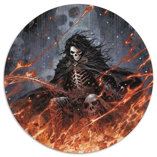 Puzzle für Erwachsene, 1000 Teile, Lychee Summoner, runde Puzzles, interaktives Familienspiel, Gehirn-Herausforderung, Lernspielzeug, 67,5 x 67,5 cm Puzzle für Erwachsene, 1000 Teile, Lychee Summoner, runde Puzzles, interaktives Familienspiel, Gehirn-Herausforderung, Lernspielzeug, 67,5 x 67,5 cm von LGSHENG