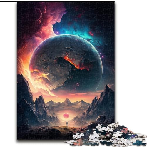 Puzzle für Erwachsene, 1000 Teile, Mystisches Berggipfel-Puzzle, anspruchsvolles Denkspiel für Teenager, perfekt als Heimdekoration oder Geschenk (Größe: 50x75cm) von LGSHENG