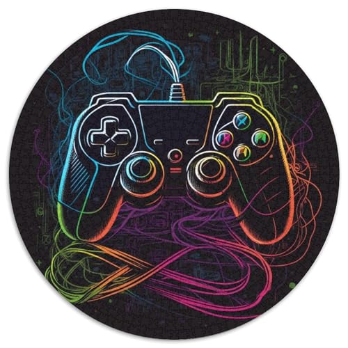 Puzzle für Erwachsene, 1000 Teile, Neon-Spiel, 1000-teiliges Puzzle, perfekt für Teenager und Familienspaß, Geburtstag, 67,5 x 67,5 cm Puzzle für Erwachsene, 1000 Teile, Neon-Spiel, 1000-teiliges Puzzle, perfekt für Teenager und Familienspaß, Geburtstag, 67,5 x 67,5 cm von LGSHENG