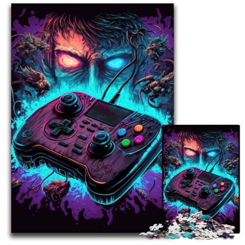 Puzzle für Erwachsene, 1000 Teile, Neon-Spiel, buntes Heimdekor und interaktives Familienspiel, 26x38cm Puzzle für Erwachsene, 1000 Teile, Neon-Spiel, buntes Heimdekor und interaktives Familienspiel, 26x38cm von LGSHENG