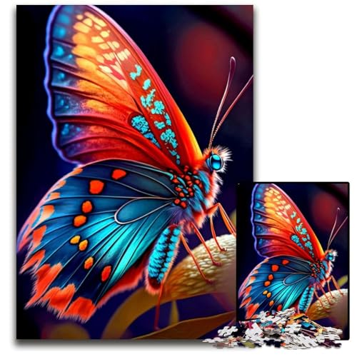 Puzzle für Erwachsene, 1000 Teile, Schmetterlings-Puzzle für Erwachsene, schwieriges Denkspiel für Jugendliche, 26x38cm Puzzle für Erwachsene, 1000 Teile, Schmetterlings-Puzzle für Erwachsene, schwieriges Denkspiel für Jugendliche, 26x38cm von LGSHENG
