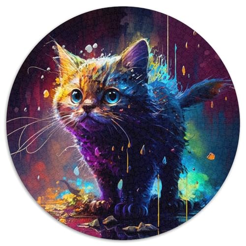 Puzzle für Erwachsene, 1000 Teile, Spirit Cat, Kartonpuzzle, Denkspiel für Teenager, 67,5 x 67,5 cm Puzzle für Erwachsene, 1000 Teile, Spirit Cat, Kartonpuzzle, Denkspiel für Teenager, 67,5 x 67,5 cm von LGSHENG