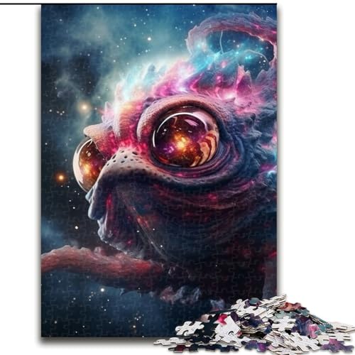 Puzzle für Erwachsene, 1000 Teile, Tier-, Stern-, Kreaturen-Puzzle, interaktives Familienspiel, ideal für Teenager, Denksport-Geschenk (Größe: 26x38cm) von LGSHENG