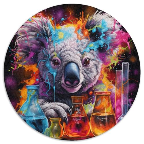 Puzzle für Erwachsene, 1000 Teile, Tier-Koalas, 1000-teiliges Puzzle für Erwachsene, ideales Urlaubs- oder Geburtstagsgeschenk, Partyspiel-Spielzeug (67,5 x 67,5 cm) von LGSHENG