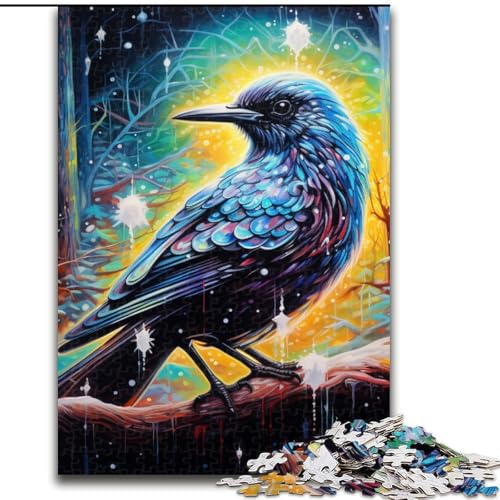 Puzzle für Erwachsene, 1000 Teile, Tier-Spatz-Puzzle, Denksportspiel für Teenager, Familienspieleabend (Größe: 50x75cm) von LGSHENG
