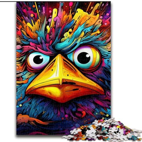 Puzzle für Erwachsene, 1000 Teile, Tier-Spatzen-Puzzle, interaktives Familienspiel, ideal für Teenager, Denksport-Geschenk (Größe: 50x75cm) von LGSHENG