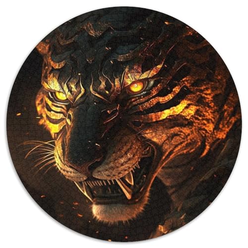 Puzzle für Erwachsene, 1000 Teile, Tiger, schwierige Puzzles für Erwachsene, perfekt als Geburtstags-, Weihnachts, 67,5 x 67,5 cm Puzzle für Erwachsene, 1000 Teile, Tiger, schwierige Puzzles für Erwachsene, perfekt als Geburtstags-, Weihnachts, 67,5 x 67,5 cm von LGSHENG