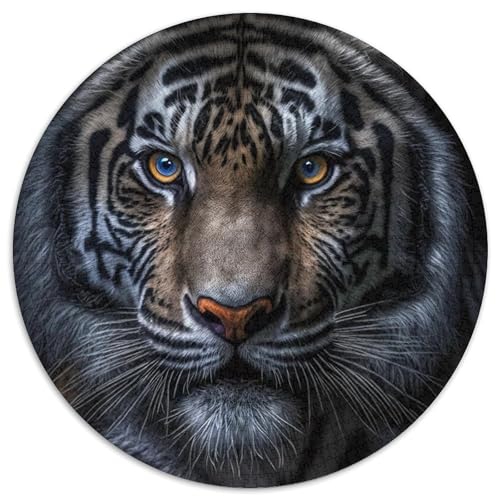 Puzzle für Erwachsene, 1000 Teile, Tiger-Puzzle aus Pappe, perfekt für Halloween, Weihnachten, Geburtstagsgeschenk, 67,5 x 67,5 cm Puzzle für Erwachsene, 1000 Teile, Tiger-Puzzle aus Pappe, perfekt für Halloween, Weihnachten, Geburtstagsgeschenk, 67,5 x 67,5 cm von LGSHENG