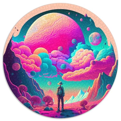 Puzzle für Erwachsene, 1000 Teile, Universum, Planet, Kartonpuzzle, Denkspiel für Teenager, 67,5 x 67,5 cm Puzzle für Erwachsene, 1000 Teile, Universum, Planet, Kartonpuzzle, Denkspiel für Teenager, 67,5 x 67,5 cm von LGSHENG