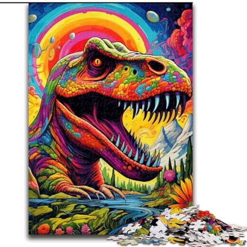Puzzle für Erwachsene, 1000 Teile, Uralte Dinosaurier, interaktives Familienspiel, ideal für Teenager, Denksport-Geschenk (Größe: 50x75cm) von LGSHENG