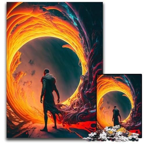 Puzzle für Erwachsene, 1000 Teile, Zeitreisender-Puzzle für Erwachsene, schwieriges Denkspiel für Jugendliche, 26x38cm Puzzle für Erwachsene, 1000 Teile, Zeitreisender-Puzzle für Erwachsene, schwieriges Denkspiel für Jugendliche, 26x38cm von LGSHENG