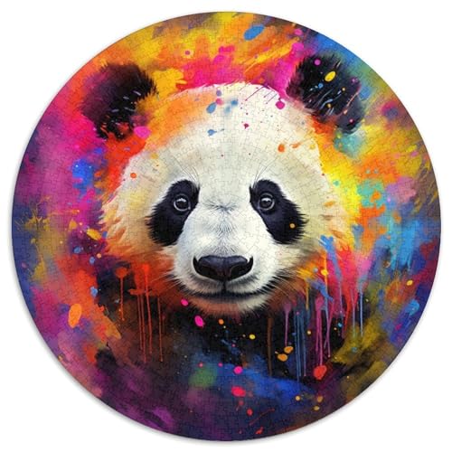 Puzzle für Erwachsene, 1000 Teile, farbenfroher Kunst-Panda, 1000-teiliges Puzzle, interaktives Familienspiel, Heimdekoration zum Selbermachen, anspruchsvolles Denksport-Geschenk, 67,5 x 67,5 cm Puzzle für Erwachsene, 1000 Teile, farbenfroher Kunst-Panda, 1000-teiliges Puzzle, interaktives Familienspiel, Heimdekoration zum Selbermachen, anspruchsvolles Denksport-Geschenk, 67,5 x 67,5 cm von LGSHENG