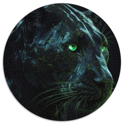 Puzzle für Erwachsene, 1000 Teile, grüner Leopard, Kartonpuzzle, Denkspiel für Teenager, 67,5 x 67,5 cm Puzzle für Erwachsene, 1000 Teile, grüner Leopard, Kartonpuzzle, Denkspiel für Teenager, 67,5 x 67,5 cm von LGSHENG