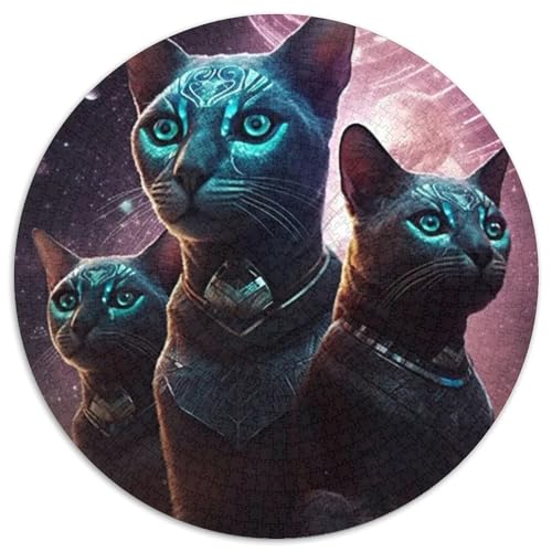 Puzzle für Erwachsene, 1000 Teile, kosmische haarlose Katze, Kartonpuzzle, Denkspiel für Teenager, 67,5 x 67,5 cm Puzzle für Erwachsene, 1000 Teile, kosmische haarlose Katze, Kartonpuzzle, Denkspiel für Teenager, 67,5 x 67,5 cm von LGSHENG