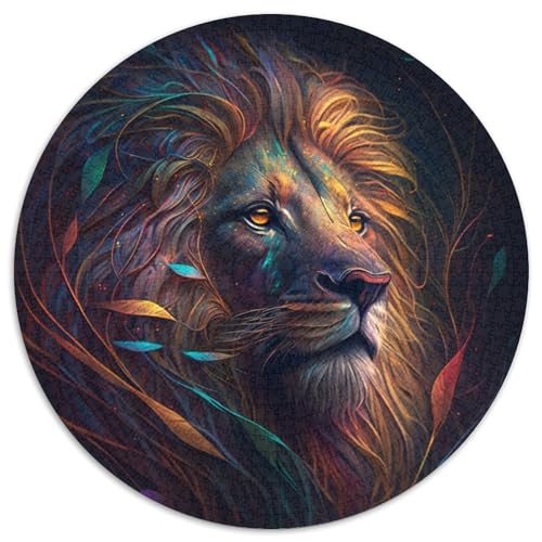 Puzzle für Erwachsene, 1000 Teile, magischer Löwe, Papppuzzle, Denkspiel für Teenager, 67,5 x 67,5 cm Puzzle für Erwachsene, 1000 Teile, magischer Löwe, Papppuzzle, Denkspiel für Teenager, 67,5 x 67,5 cm von LGSHENG