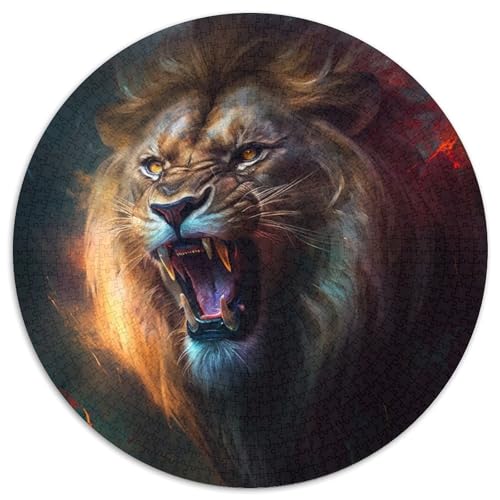 Puzzle für Erwachsene, 1000 Teile, magischer Löwe, Papppuzzle, Denkspiel für Teenager, 67,5 x 67,5 cm Puzzle für Erwachsene, 1000 Teile, magischer Löwe, Papppuzzle, Denkspiel für Teenager, 67,5 x 67,5 cm von LGSHENG