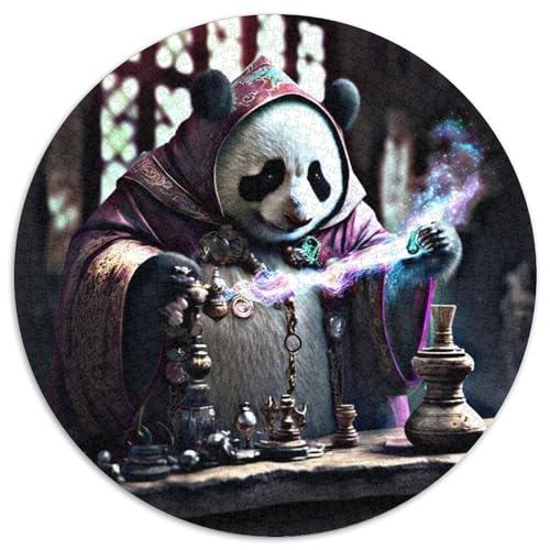 Puzzle für Erwachsene, 1000 Teile, magischer Panda, Papppuzzle, Denkspiel für Teenager, 67,5 x 67,5 cm Puzzle für Erwachsene, 1000 Teile, magischer Panda, Papppuzzle, Denkspiel für Teenager, 67,5 x 67,5 cm von LGSHENG