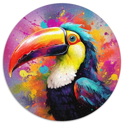 Puzzle für Erwachsene, 1000 Tukan-Puzzle, 1000 Teile, Weihnachten, Halloween, Ostern, Neujahr, 67,5 x 67,5 cm von LGSHENG