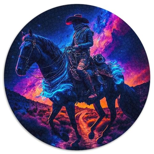 Puzzle für Erwachsene, 1000-teiliges Ritter-Rundpuzzle, interaktives Familienspiel, Denksportaufgabe, Lernspielzeug, 67,5 x 67,5 cm Puzzle für Erwachsene, 1000-teiliges Ritter-Rundpuzzle, interaktives Familienspiel, Denksportaufgabe, Lernspielzeug, 67,5 x 67,5 cm von LGSHENG