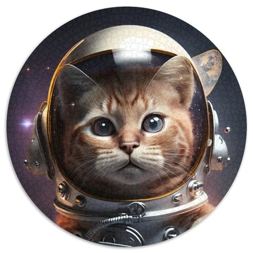 Puzzle für Erwachsene 1000 Astronaut Orange Cat 1000-teiliges Puzzle für Erwachsene für Jugendliche Lernspiele Geschenke 67,5 x 67,5 cm Puzzle für Erwachsene 1000 Astronaut Orange Cat 1000-teiliges Puzzle für Erwachsene für Jugendliche Lernspiele Geschenke 67,5 x 67,5 cm von LGSHENG