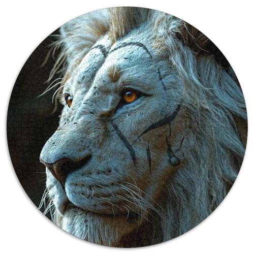 Puzzle für Erwachsene 1000 Löwen 1000-teiliges Puzzle für Erwachsene für Jugendliche Lernspiele Geschenke 67,5 x 67,5 cm von LGSHENG