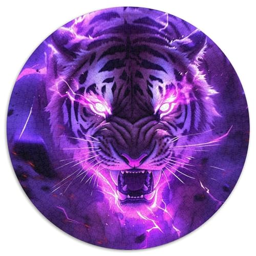 Puzzle für Erwachsene 1000 Mystischer Bergtiger 1000-teiliges Puzzle für Erwachsene für Jugendliche Lernspiele Geschenke 67,5 x 67,5 cm von LGSHENG
