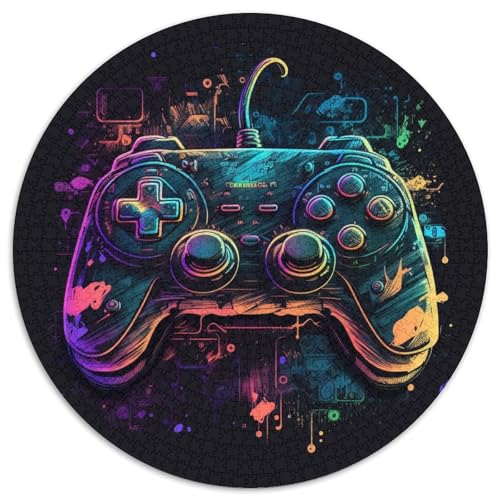 Puzzle für Erwachsene 1000 Neon-Spiel 1000-teiliges Puzzle für Erwachsene für Jugendliche Lernspiele Geschenke 67,5 x 67,5 cm von LGSHENG