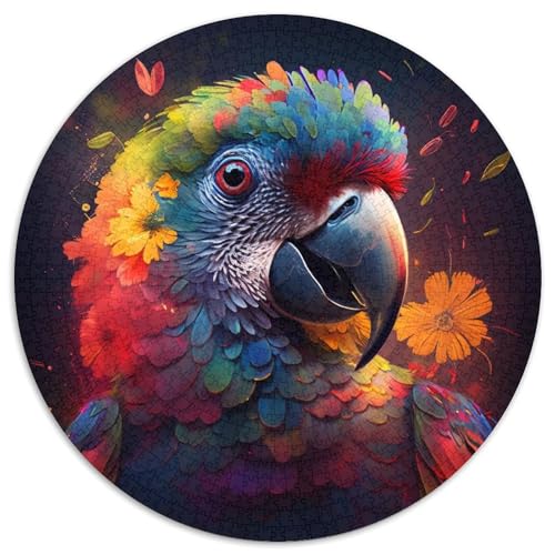 Puzzle für Erwachsene 1000 Papagei 1000-teiliges Puzzle für Erwachsene für Jugendliche Lernspiele Geschenke 67,5 x 67,5 cm von LGSHENG