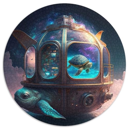 Puzzle für Erwachsene 1000 Schildkröten-Marine 1000-teiliges Puzzle für Erwachsene für Jugendliche Lernspiele Geschenke 67,5 x 67,5 cm von LGSHENG